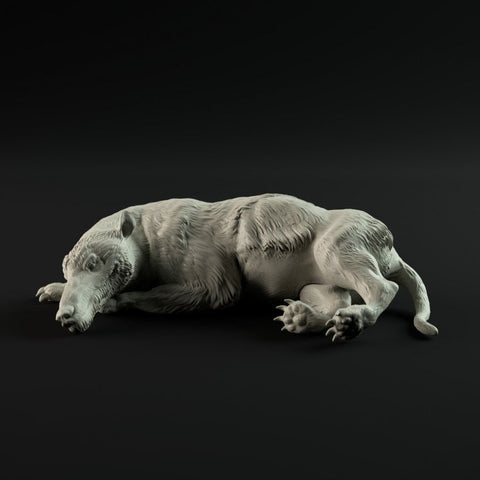 Andrewsarchus Resting- Dino and Dog Miniatures