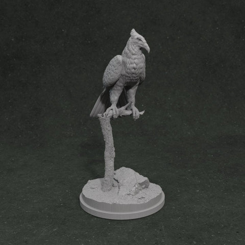 Haast Eagle Standing - Dino and Dog Miniatures