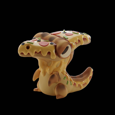 Pizzard - UNPAINTED - Grumpii Art Toy
