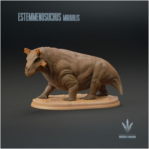 Estemmenosuchus mirabilis - UNPAINTED - Miniature Museum