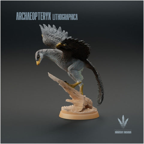 Archaeopteryx lithographica - UNPAINTED - Miniature Museum