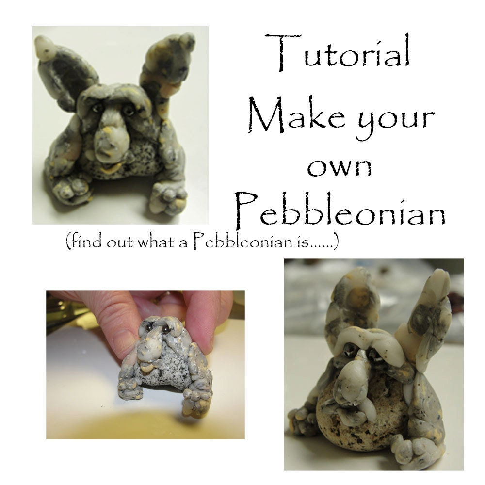 Tutorial - Make your own Pebbleonian (aka: mini rock creature) PDF