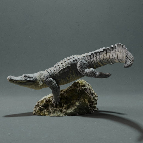 Alligator Swimming - Animal Den Miniatures