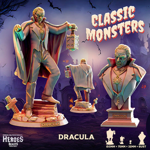 Dracula - Classic Monster Collection - Heroes and Beasts