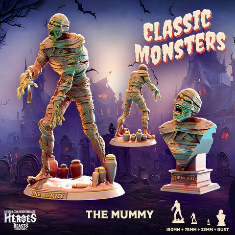 Mummy - Classic Monster Collection - Heroes and Beasts
