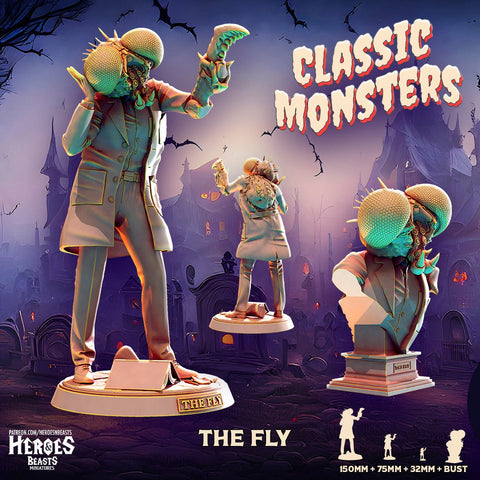 The Fly - Classic Monster Collection - Heroes and Beasts