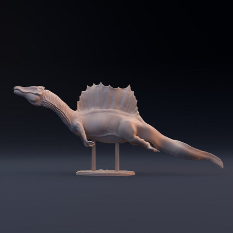Spinosaurus swimming - Dino and Dog Miniatures