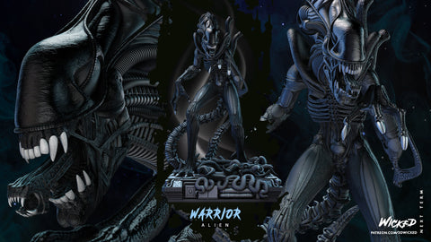 Alien Warrior - Wicked 3D Models