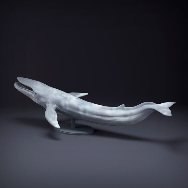 Blue Whale-Mouth Open - UNPAINTED - Animal Den Miniatures